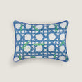 Load image into Gallery viewer, Silk Boudoir Sham - Lavande Céleste