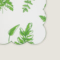 Charger l'image dans la visionneuse de la galerie, Paresse Paris lifestyle brand home foret secrete flowers parisian gifting green prints made in france placemat coated canvas linens