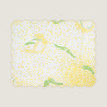 Charger l'image dans la visionneuse de la galerie, Paresse Paris lifestyle brand home Or Mimosa flowers parisian gifting yellow green prints made in france placemat coated canvas linens
