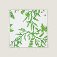 Charger l'image dans la visionneuse de la galerie, Paresse Paris lifestyle brand home foret secrete flowers parisian gifting green prints made in france waterproof coated canvas snap button valet tray travel