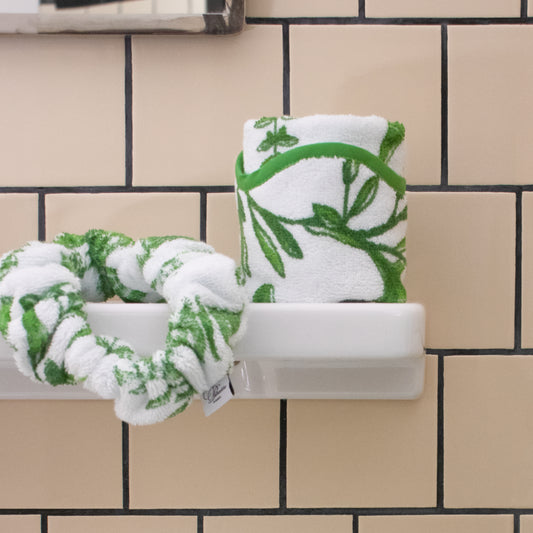 Serviette main & visage éponge - Forêt Secrète