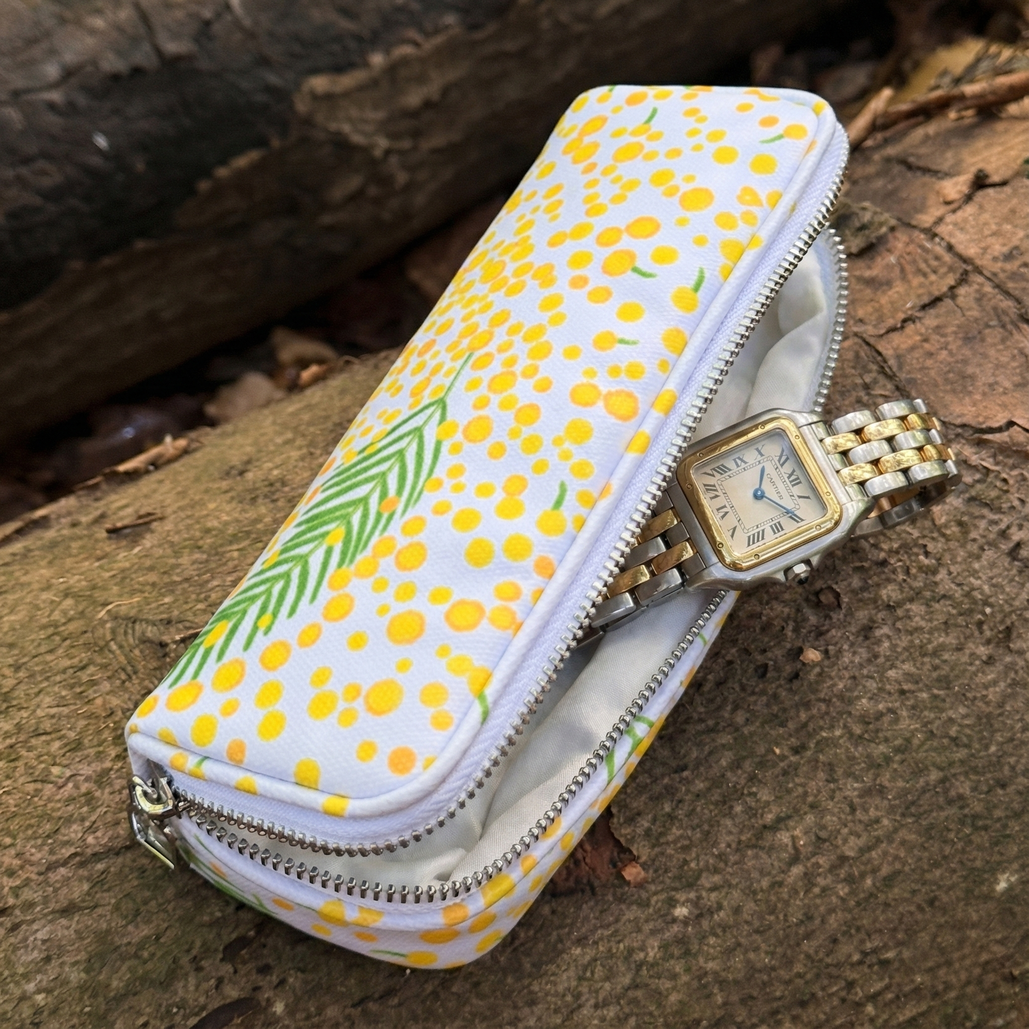 Étui à secrets - Or Mimosa