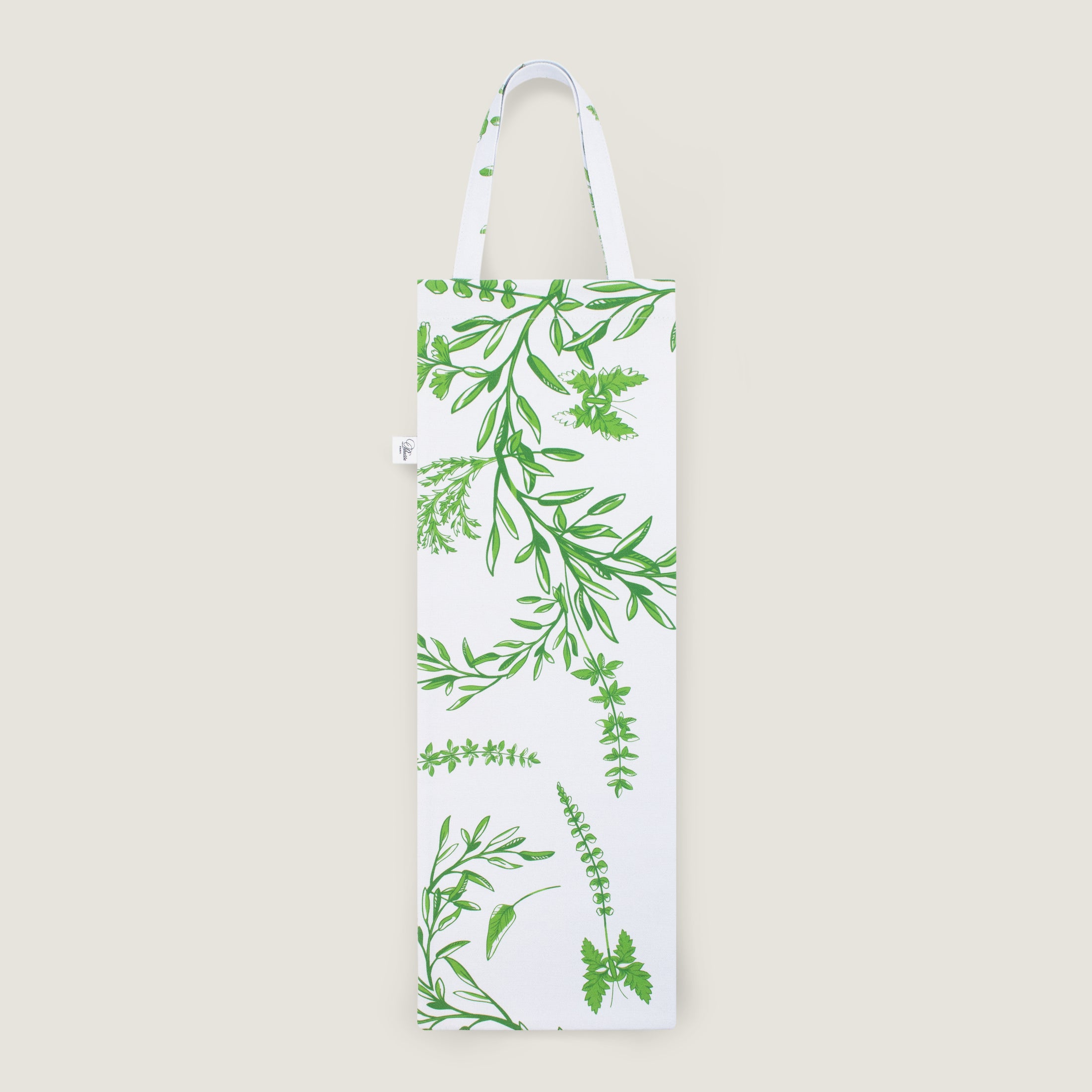 Paresse Paris lifestyle brand home foret secrete flowers parisian gifting green prints made in france bread bag baguette cotton