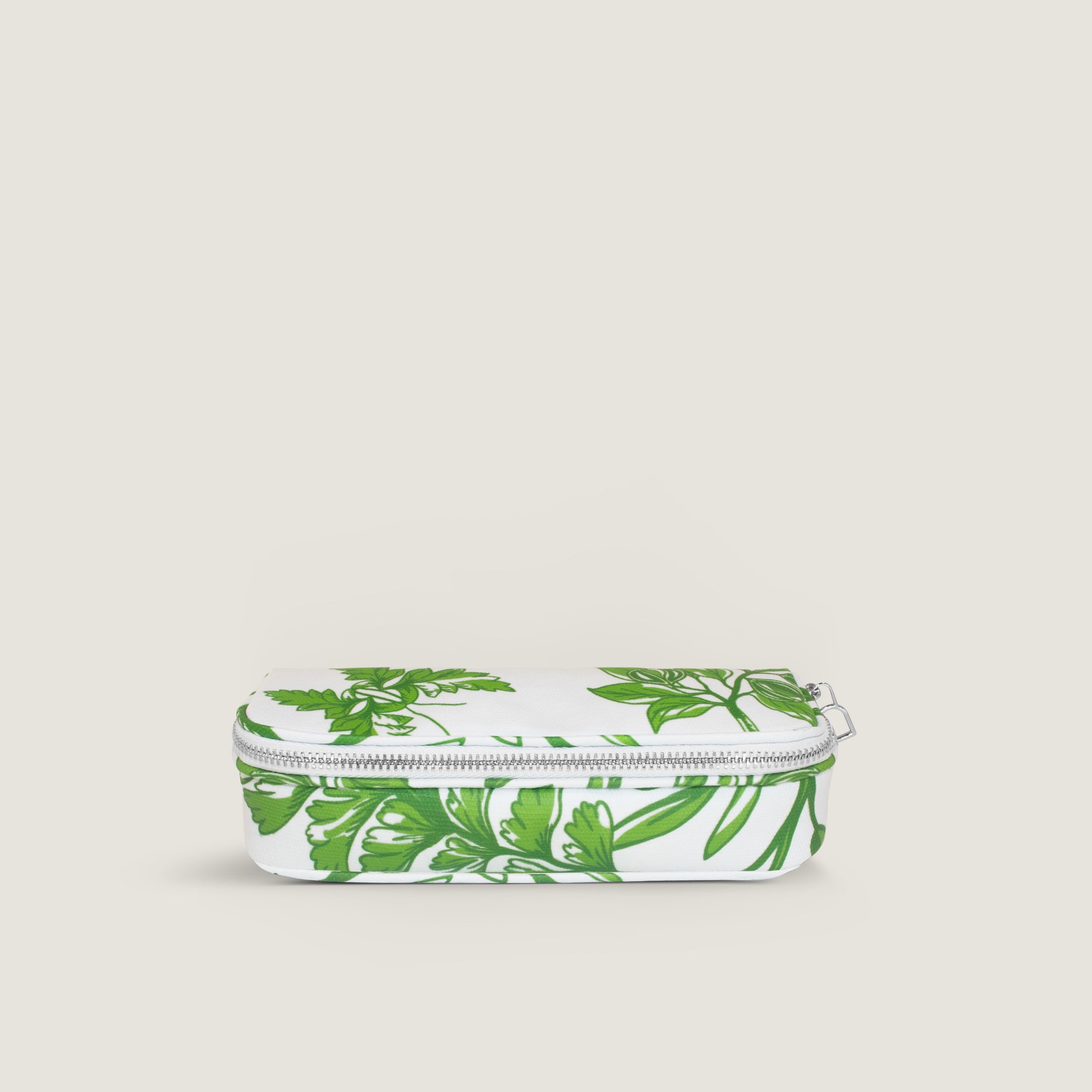 Paresse Paris lifestyle brand home foret secrete flowers parisian gifting green prints made in france waterproof coated canvas eyewear sunglasses case zipper functional travel