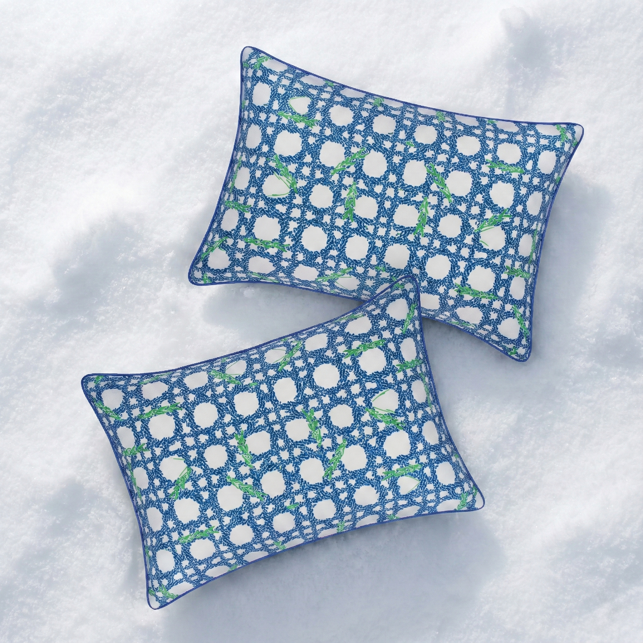 Duo de rêve en soie - Lavande Céleste