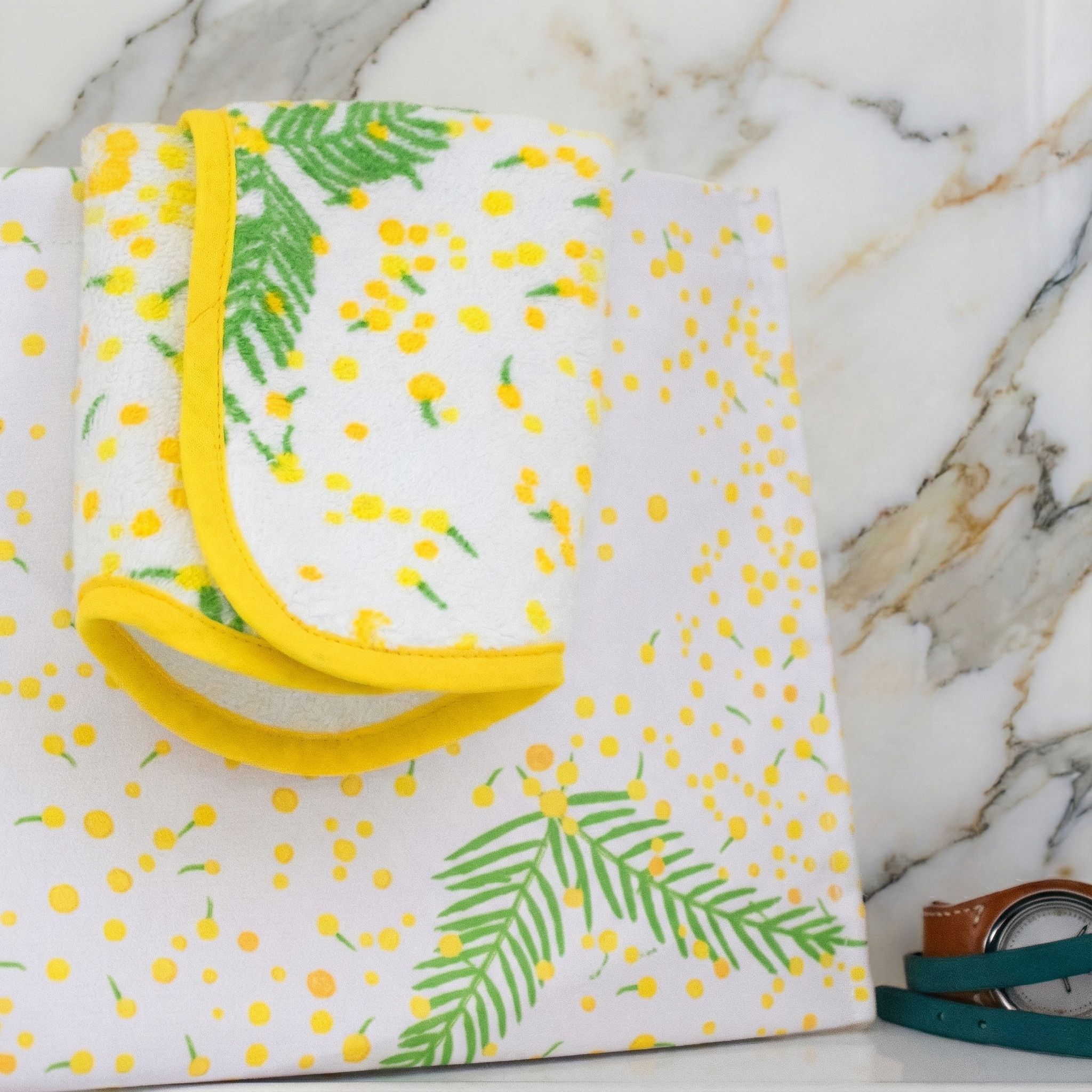 Trousse plate Passionnément - Or Mimosa